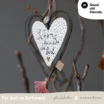 Schmuckherzen | Schön, dass du da bist - good old friends
