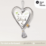 Schmuckherzen | Hier wohnt das Glück - good old friends – Bild 3