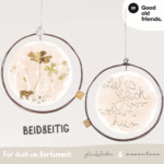 Zauber Ornamente | Liebes Glück, wir wohnen hier - good old friends