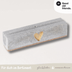 Kartenhalter | Goldenes Herz - good old friends