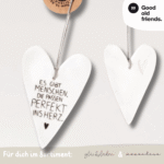 Herzgeschichten | Es gibt Menschen, die passen perfekt ins Herz - good old friends