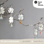 Kleeblatt Ornamente | Kleiner Glücksbringer - good old friends – Bild 2