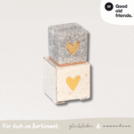 Mini Kartenhalter | Goldenes Herz - good old friends – Bild 2
