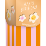 Süße Glücksblumen | Happy Birthday - Grafikwerkstatt