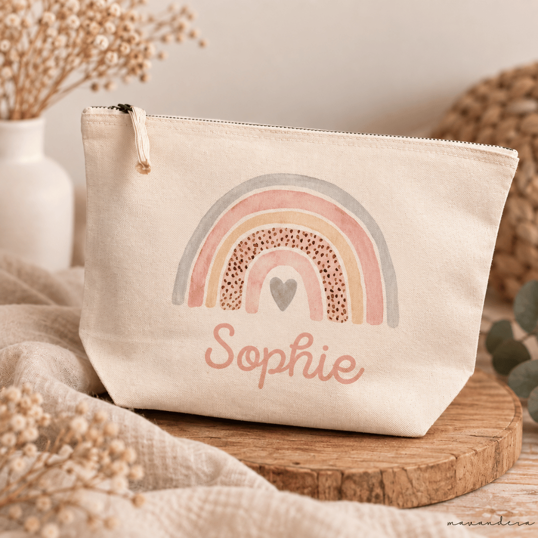 Tasche Sophie Windeltasche | personalisiert - Regenbogen 'Sophie' – Bild 1