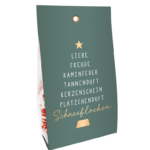 Glühwein-Bonbons Tannenbaum Goldveredelung | Grafikwerkstatt
