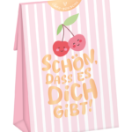 Herz-Bonbons | Schön, dass es dich gibt - Goldveredelung | Grafikwerkstatt