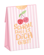 Herz-Bonbons | Schön, dass es dich gibt - Goldveredelung | Grafikwerkstatt