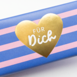 Schokolade - Für Dich - Goldveredelung | Grafikwerkstatt