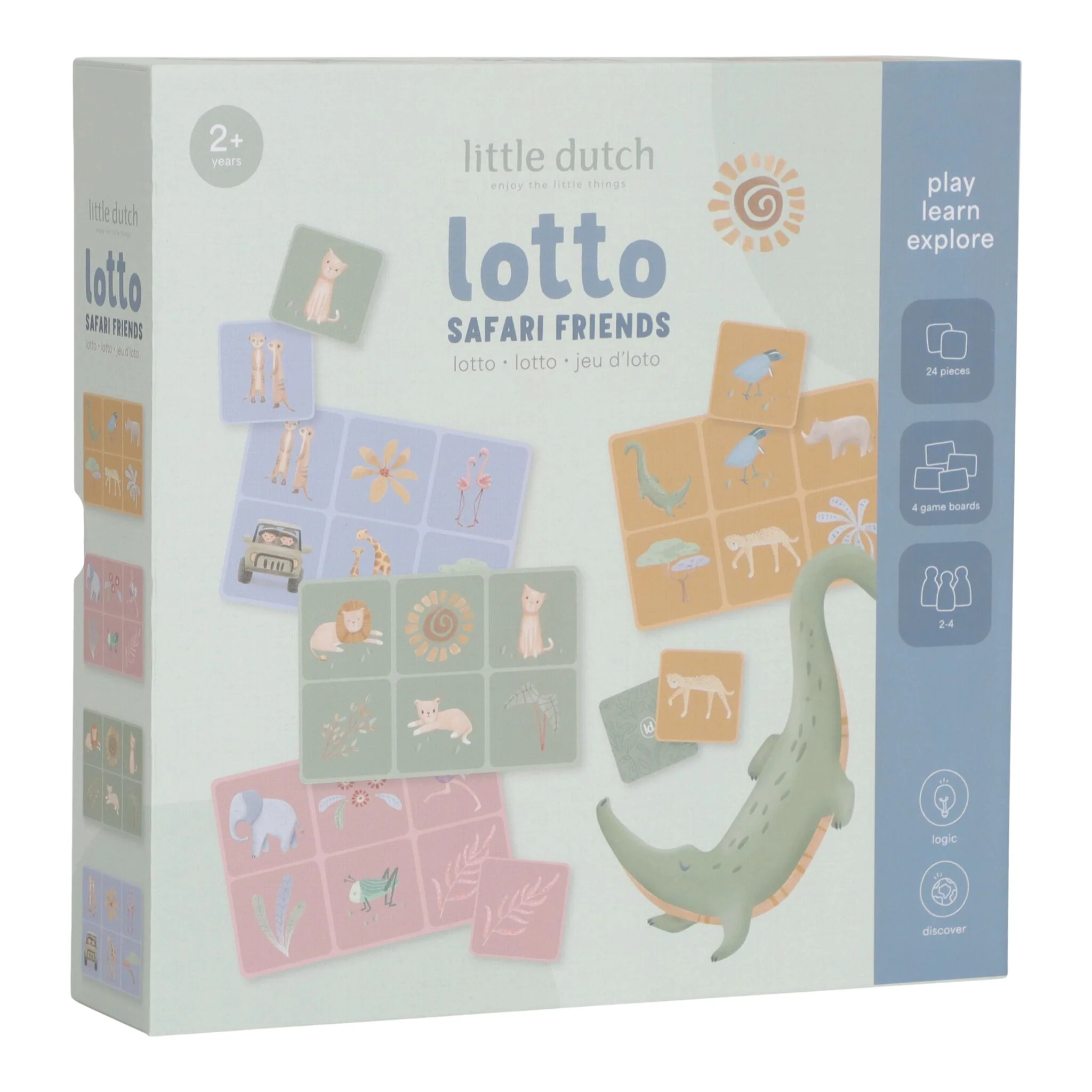 0035112_lotto-game-ld7485-product-6-shopify-square.jpg Lotto Spiel - SAFARI Friends | Little Dutch – Bild 1