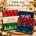 Weihnachtliches Geschenk Körbchen 6 "Herzenswärme" - mit Tee nach Wahl, Kerze, Kerzenhalter, Schokoladentafel, weihnachtlicher Deko – Bild 2