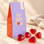Du bist toll! - Fruchtgummi Herzen | Grafikwerkstatt