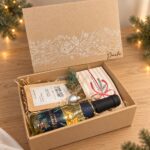 Weihnachtliche Geschenkbox 1 "kleine Auszeit" mit Prosecco – Ein kleines Dankeschön