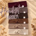 HERBST Stirnbänder,  Beanies & Scruncies – für Babys, Kinder & Damen