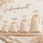 Nikolaus/Weihnachts Sackerl | Nikolaus "Jakob" - personalisiert | verschiedene Größen - Baumwolle & Jute – Bild 2